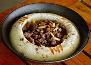 Meat hummus (??? ??????)