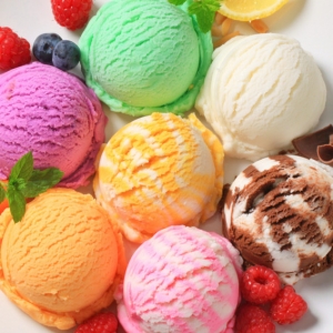 Ice cream plate / ????? ??? ????